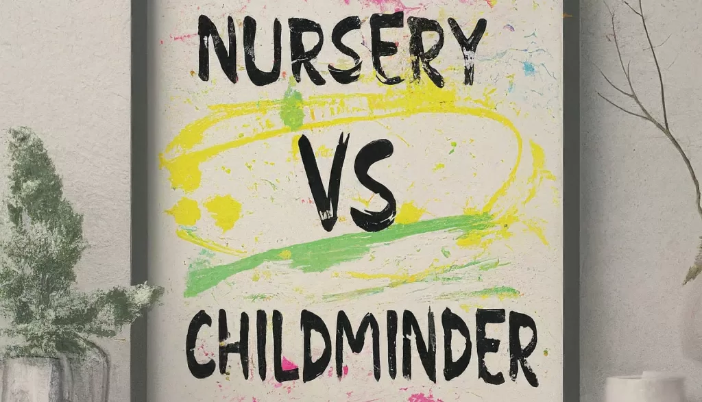 nursery vs childminder